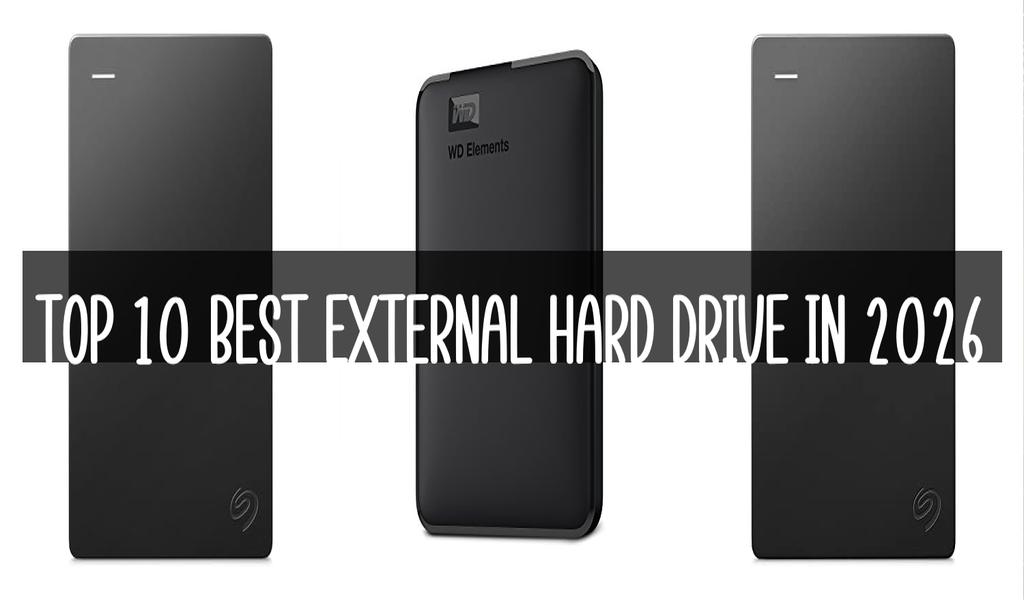 Top 10 Best External Hard Drive in 2026